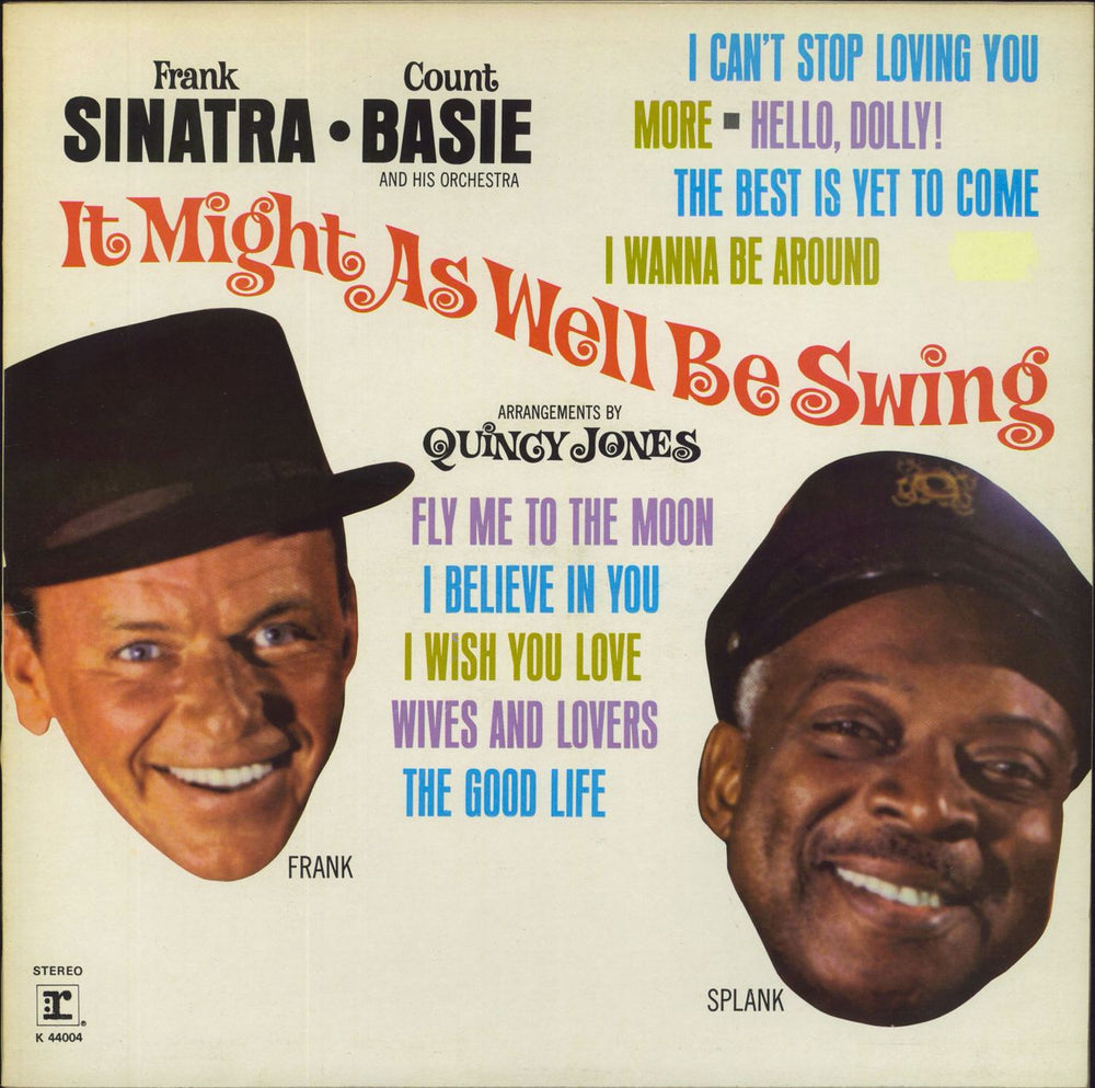 Frank Sinatra It Might As Well Be Swing UK vinyl LP album (LP record) K44004