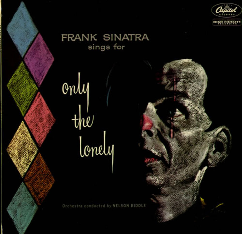 Frank Sinatra Only The Lonely - EX UK vinyl LP album (LP record) LCT6168