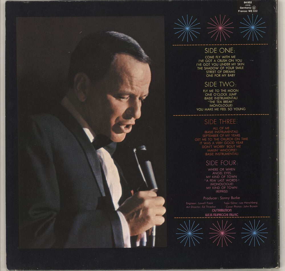 Frank Sinatra Sinatra At The Sands German 2-LP vinyl record set (Double LP Album)