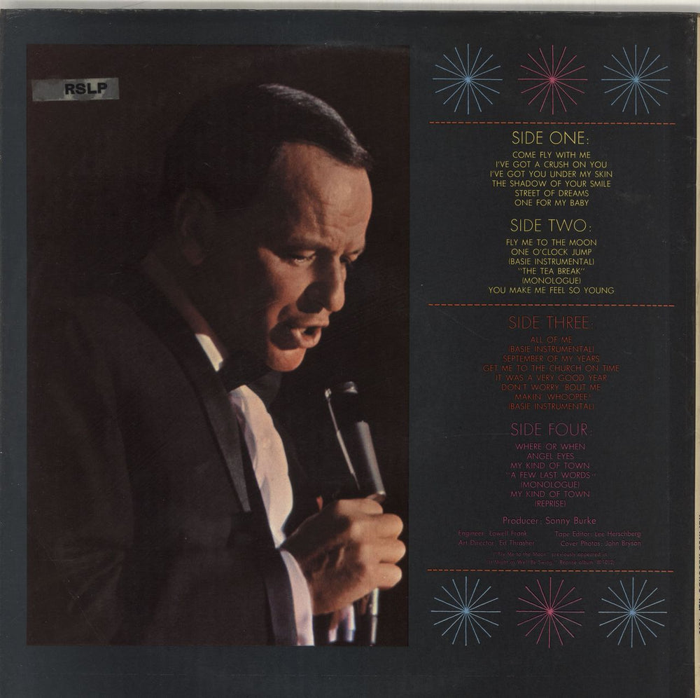 Frank Sinatra Sinatra At The Sands UK 2-LP vinyl record set (Double LP Album)