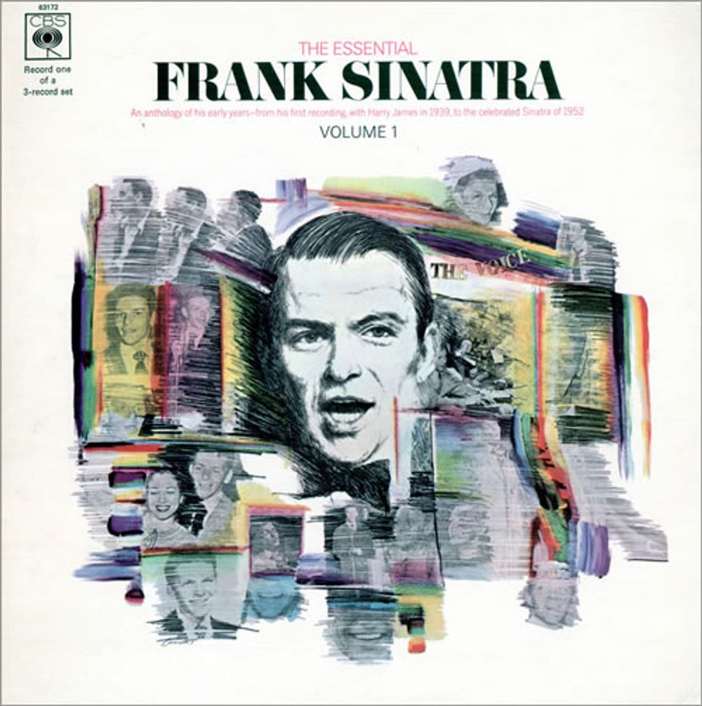 Frank Sinatra The Essential Frank Sinatra Volumes 1-3 UK 2-LP vinyl record set (Double LP Album) 63172/3/4