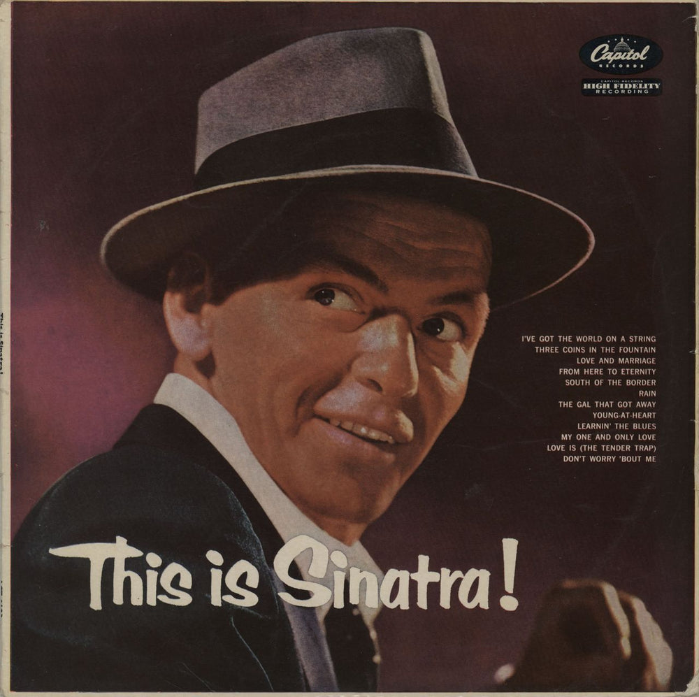 Frank Sinatra This Is Sinatra! - 1st - EX UK vinyl LP album (LP record) LCT6123