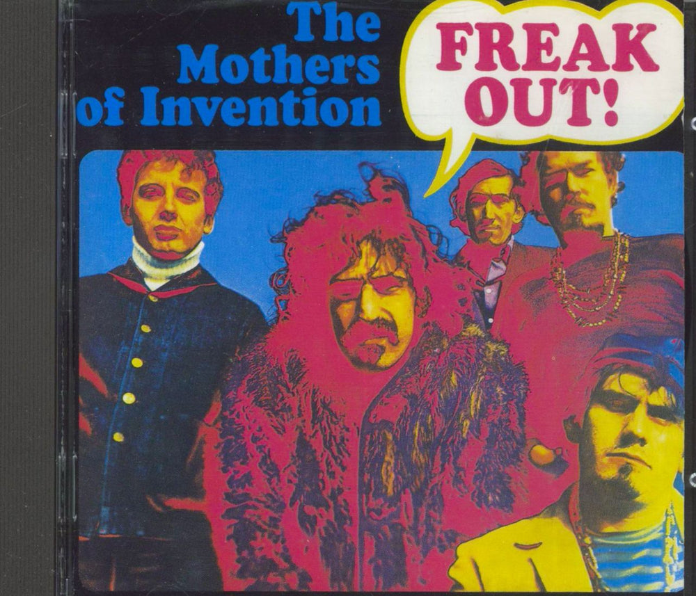 Frank Zappa Freak Out! UK CD album (CDLP) CDZAP1