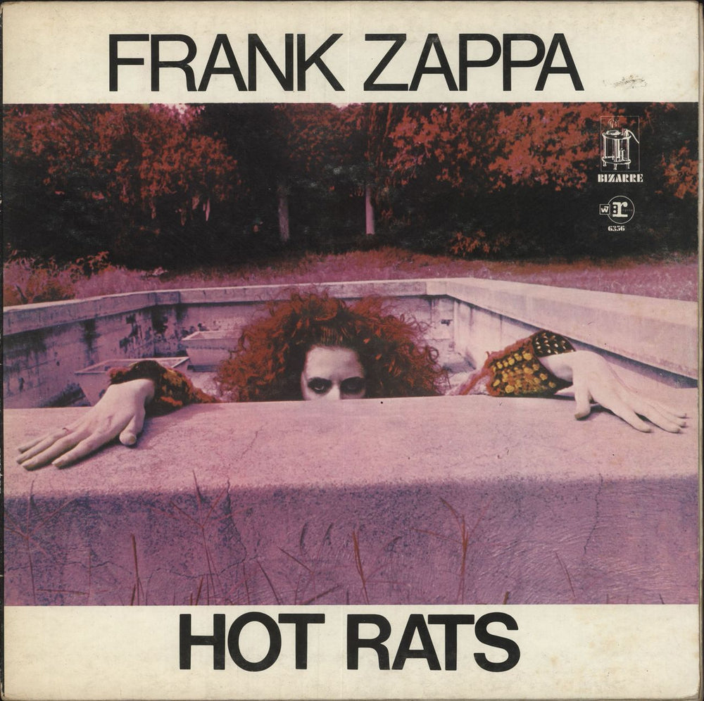 Frank Zappa Hot Rats - VG/EX UK vinyl LP album (LP record) K44078