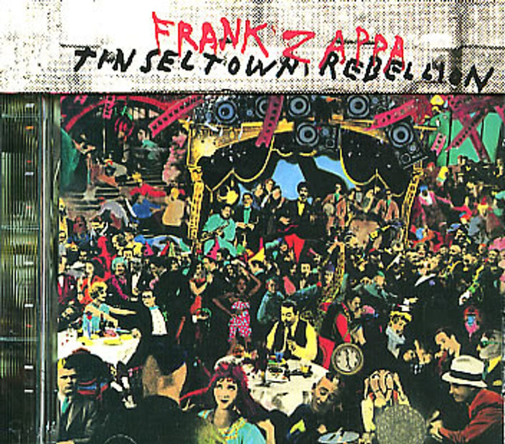 Frank Zappa Tinseltown Rebellion US CD album (CDLP) RCD10532