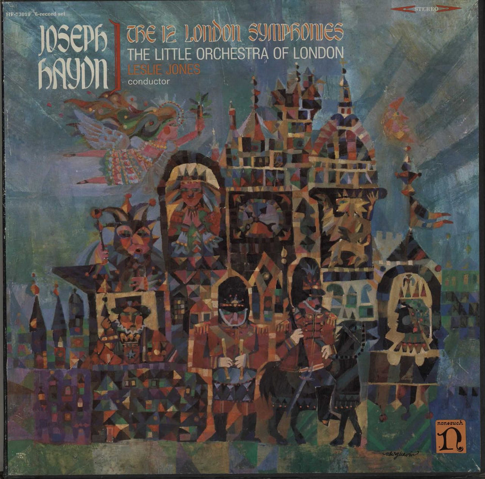 Franz Joseph Haydn The 12 London Symphonies US Vinyl Box Set HF-73019