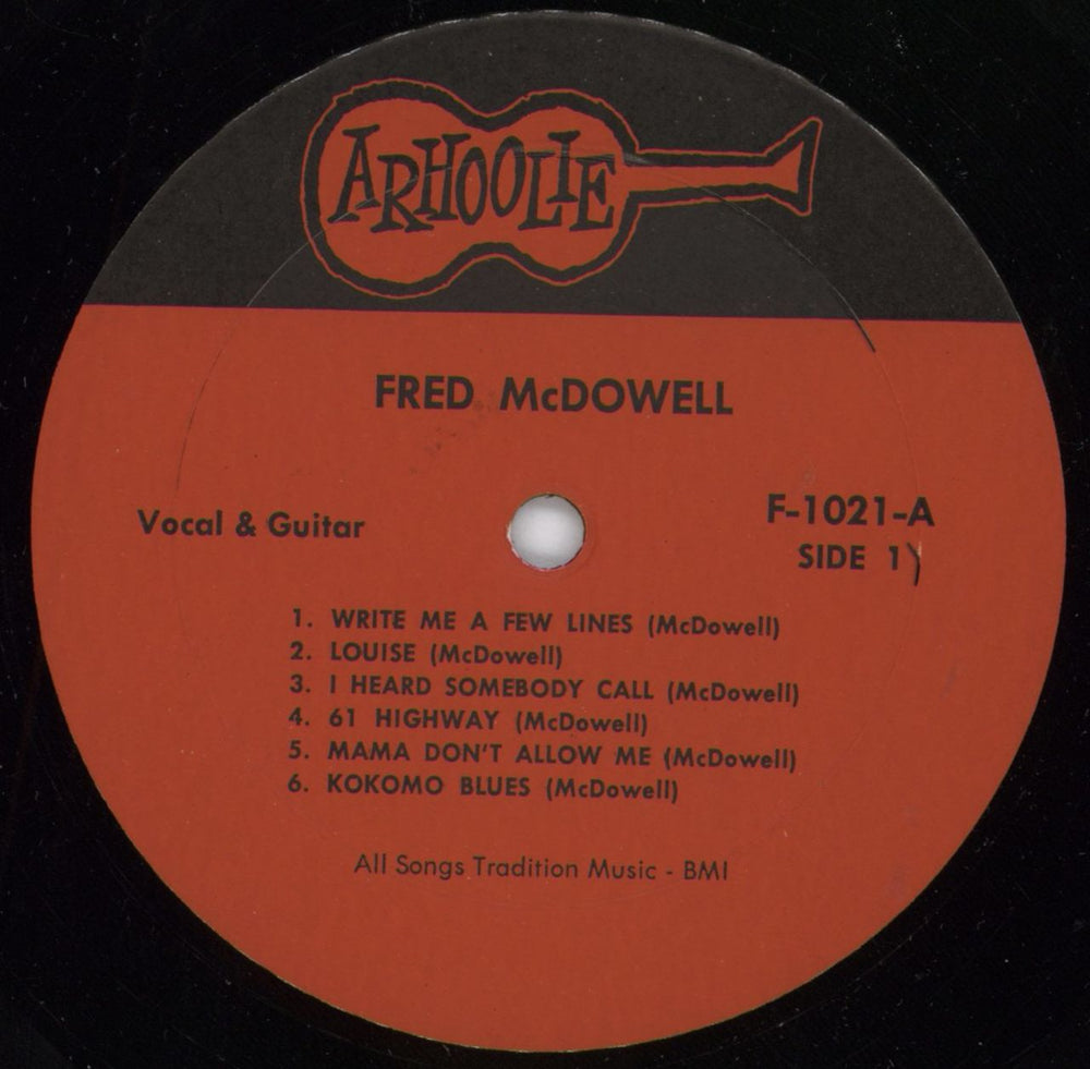 Fred McDowell Mississippi Delta Blues - 1965 - Shrink US vinyl LP album (LP record) MF0LPMI793832