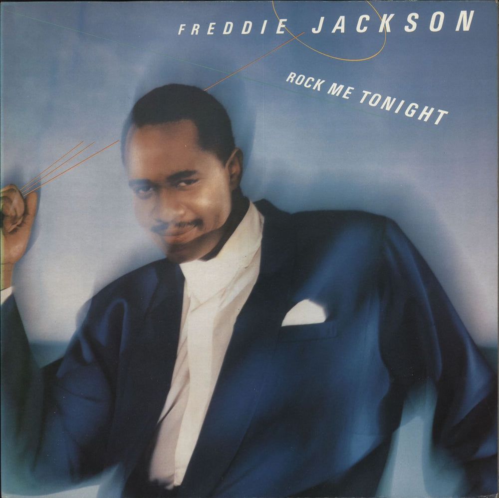 Freddie Jackson Rock Me Tonight UK vinyl LP album (LP record) EJ2403161