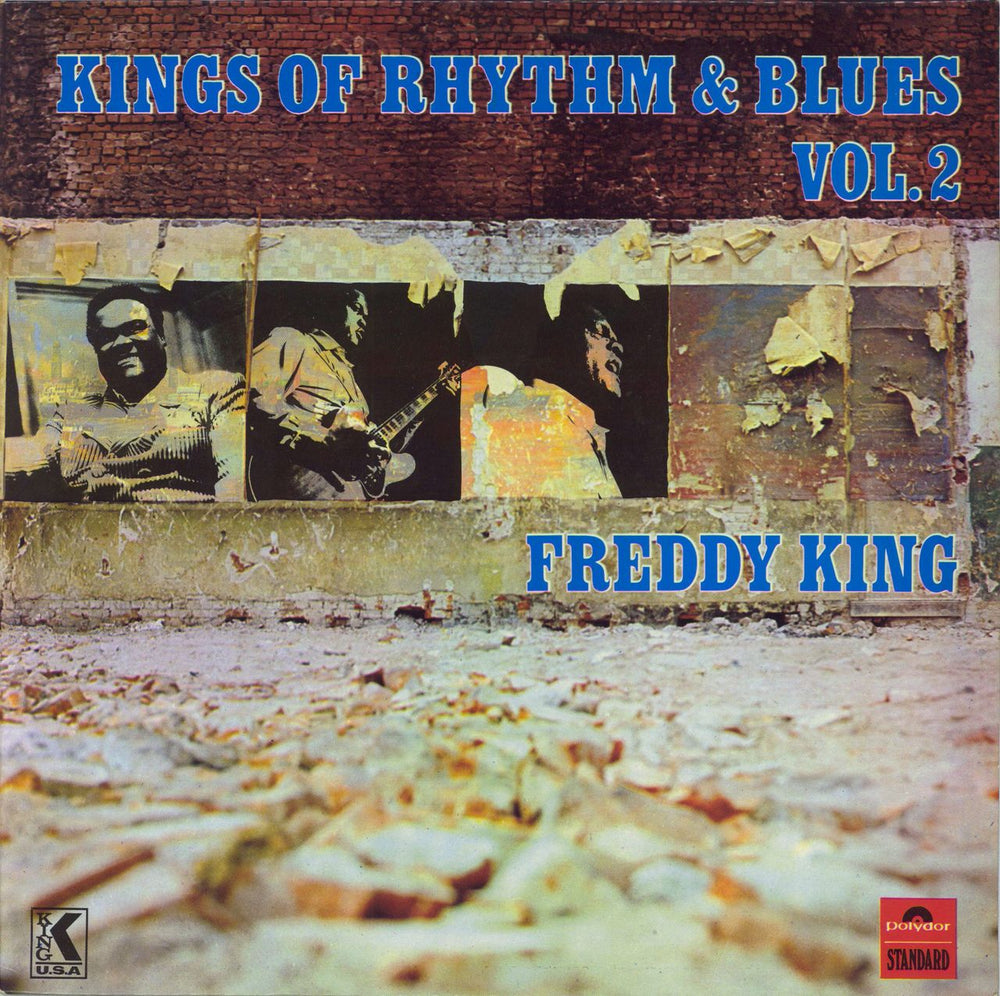 Freddie King Kings Of Rhythm & Blues Vol. 2 UK vinyl LP album (LP record) 2343-009