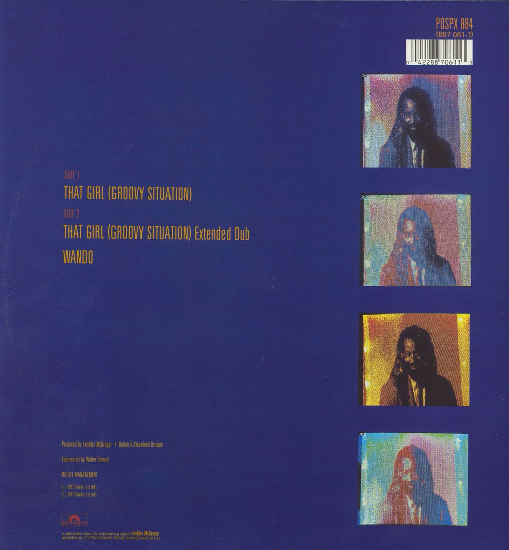 Freddie McGregor That Girl (Groovy Situation) UK 12" vinyl single (12 inch record / Maxi-single) FD-12TH821094