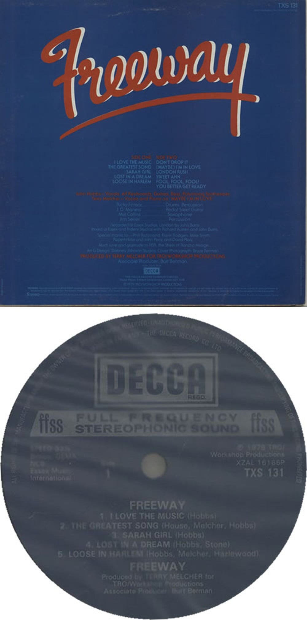 Freeway Freeway UK vinyl LP album (LP record) H2ELPFR636823