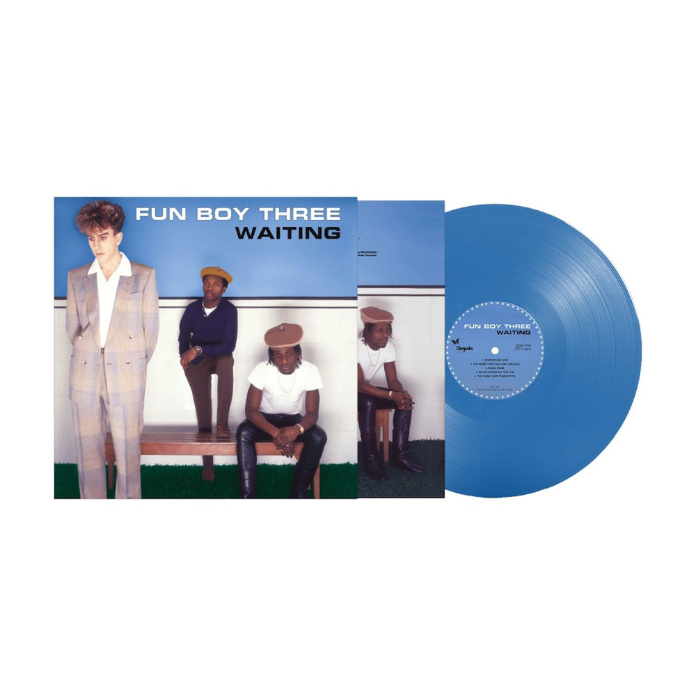 Fun Boy Three Waiting - Blue Vinyl 180 Gram Remaster - Sealed UK vinyl LP album (LP record) CRV1427