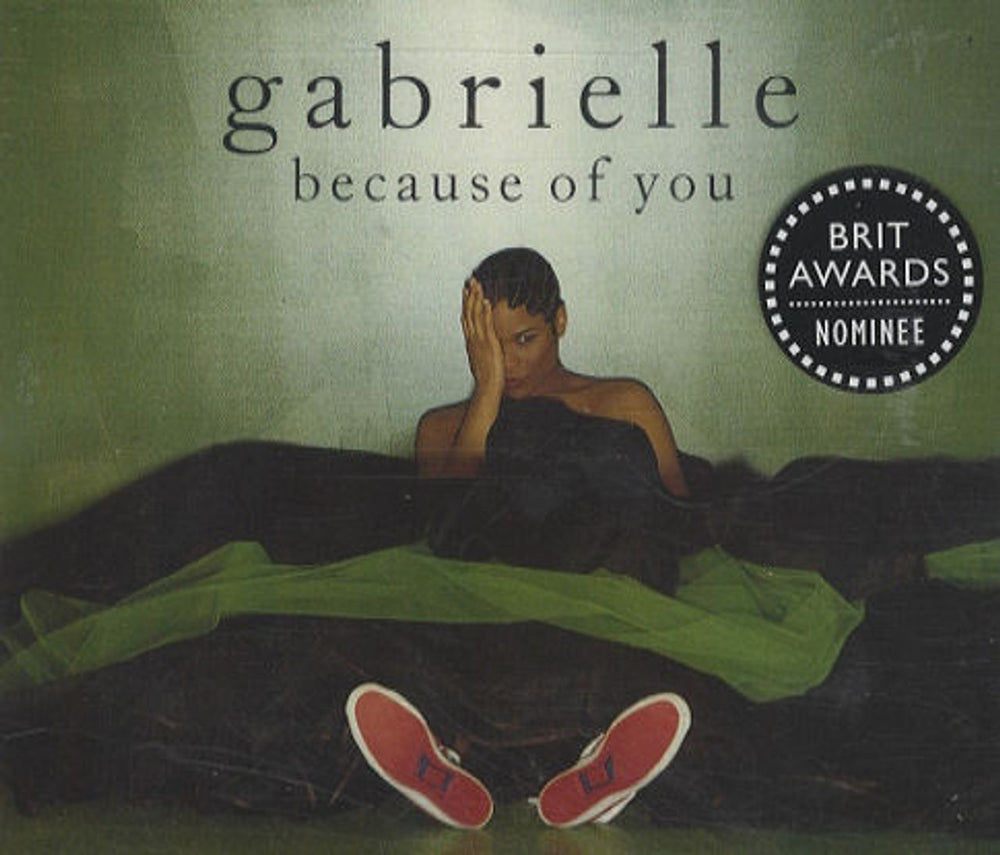 Gabrielle Because Of You UK CD single (CD5 / 5") GODCD109