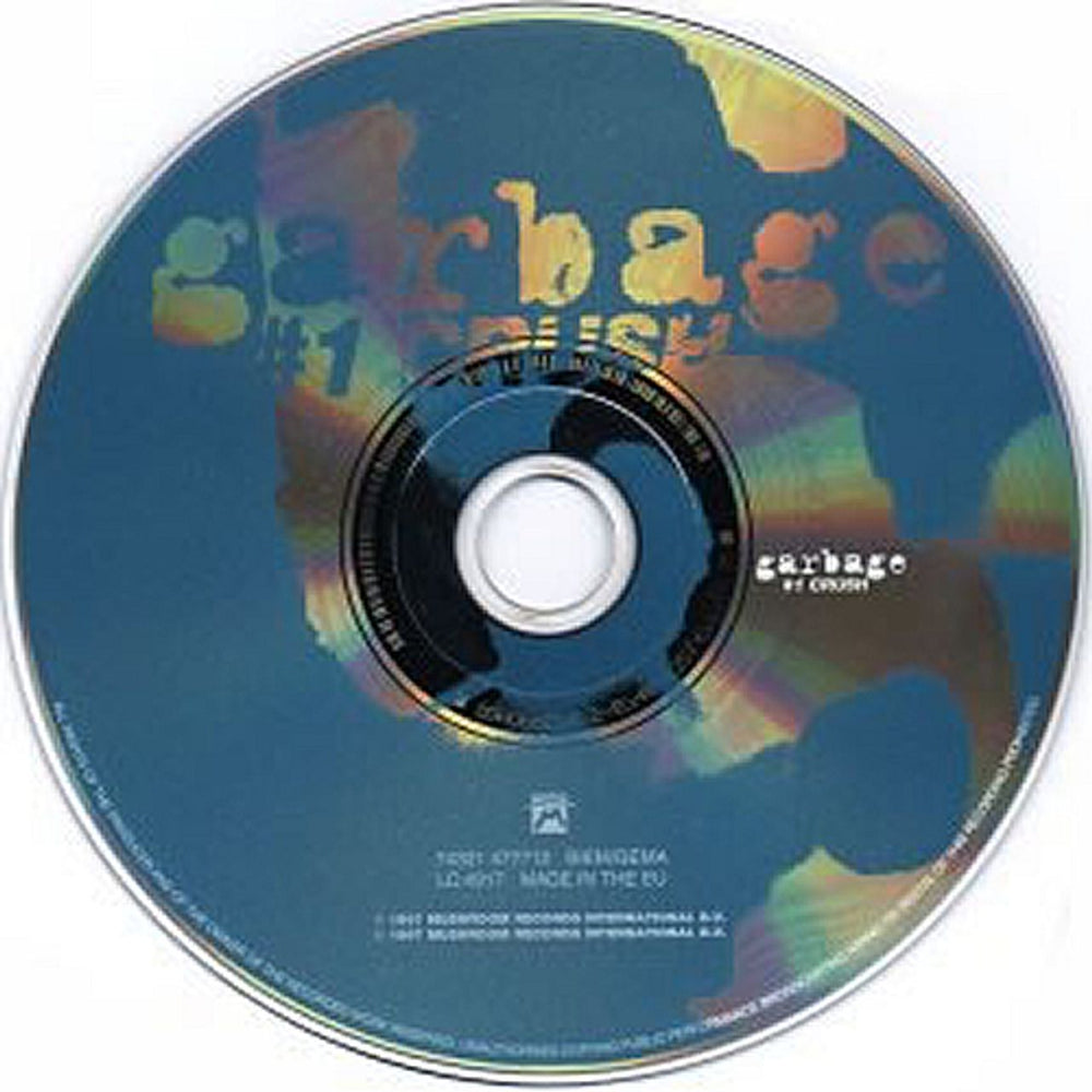 Garbage #1 Crush German CD single (CD5 / 5") GBGC5CR110684