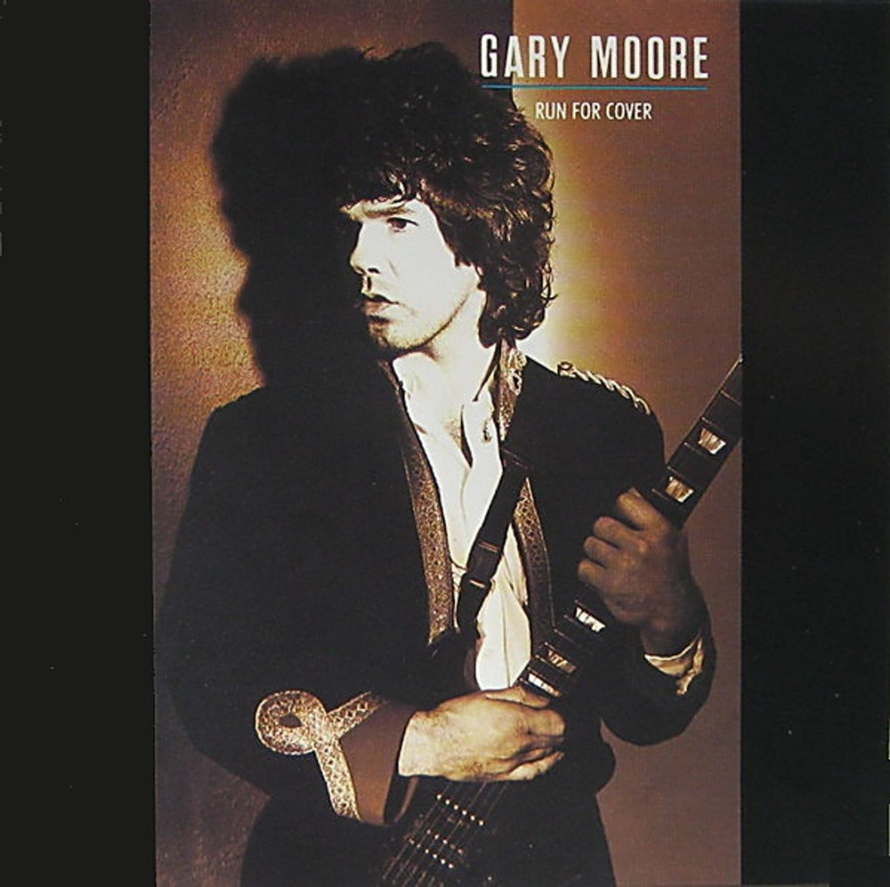 Gary Moore Run For Cover UK CD album (CDLP) MOORECD4