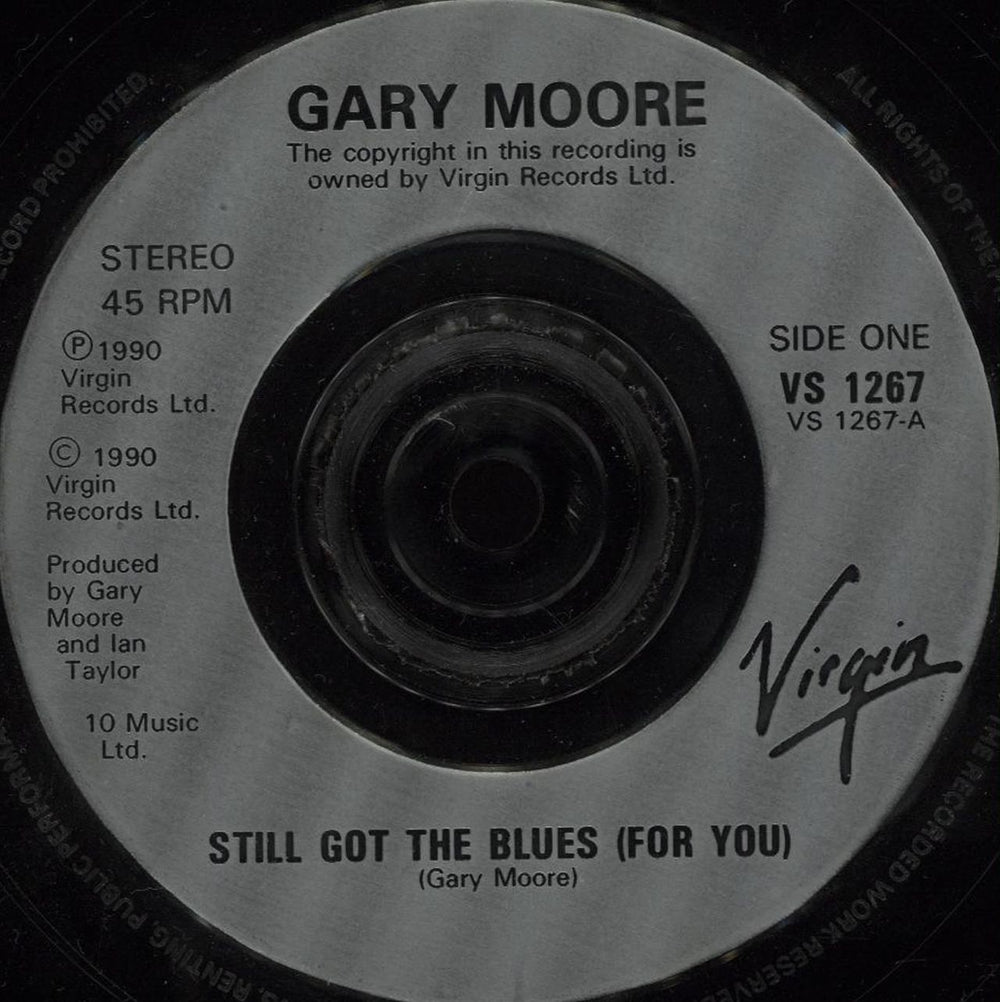 Gary Moore Still Got The Blues - Injection UK 7" vinyl single (7 inch record / 45) MOO07ST679496