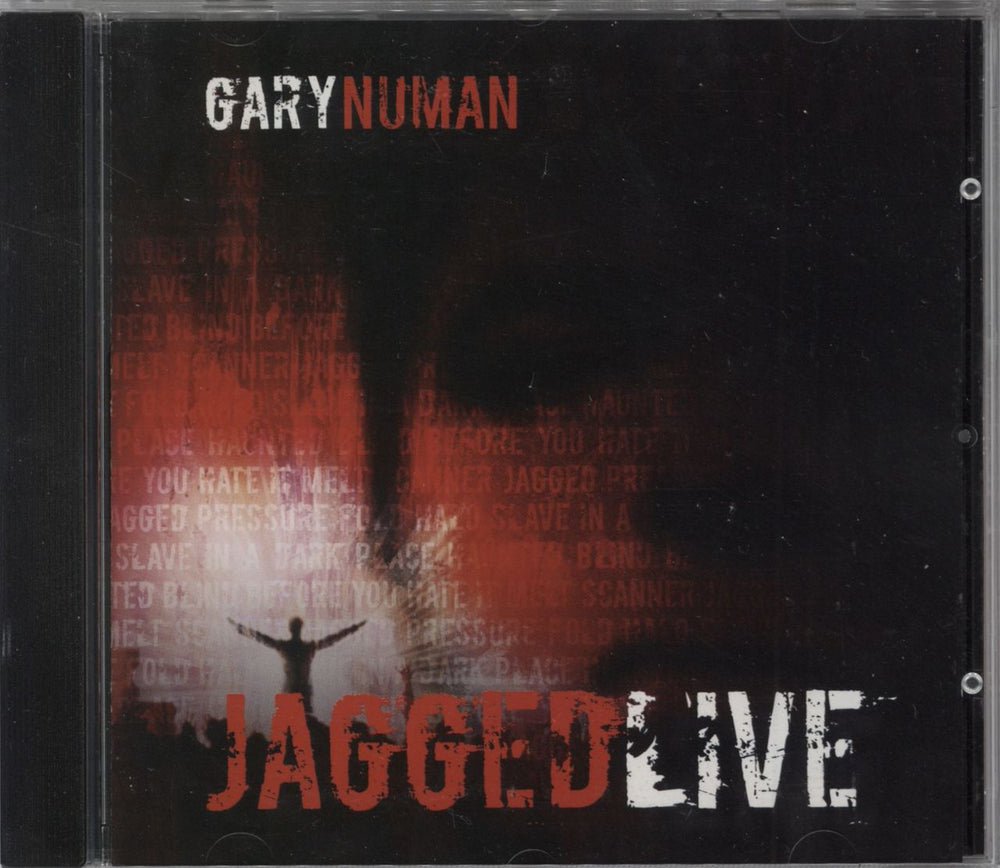 Gary Numan Jagged Live UK CD album (CDLP) MORTALCD002