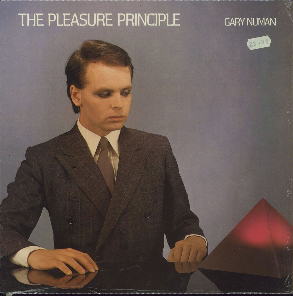 Gary Numan The Pleasure Principle - Shrink UK vinyl LP album (LP record) BEGA10