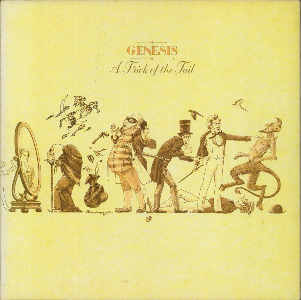 Genesis A Trick Of The Tail - No Obi Japanese vinyl LP album (LP record) RJ-7305