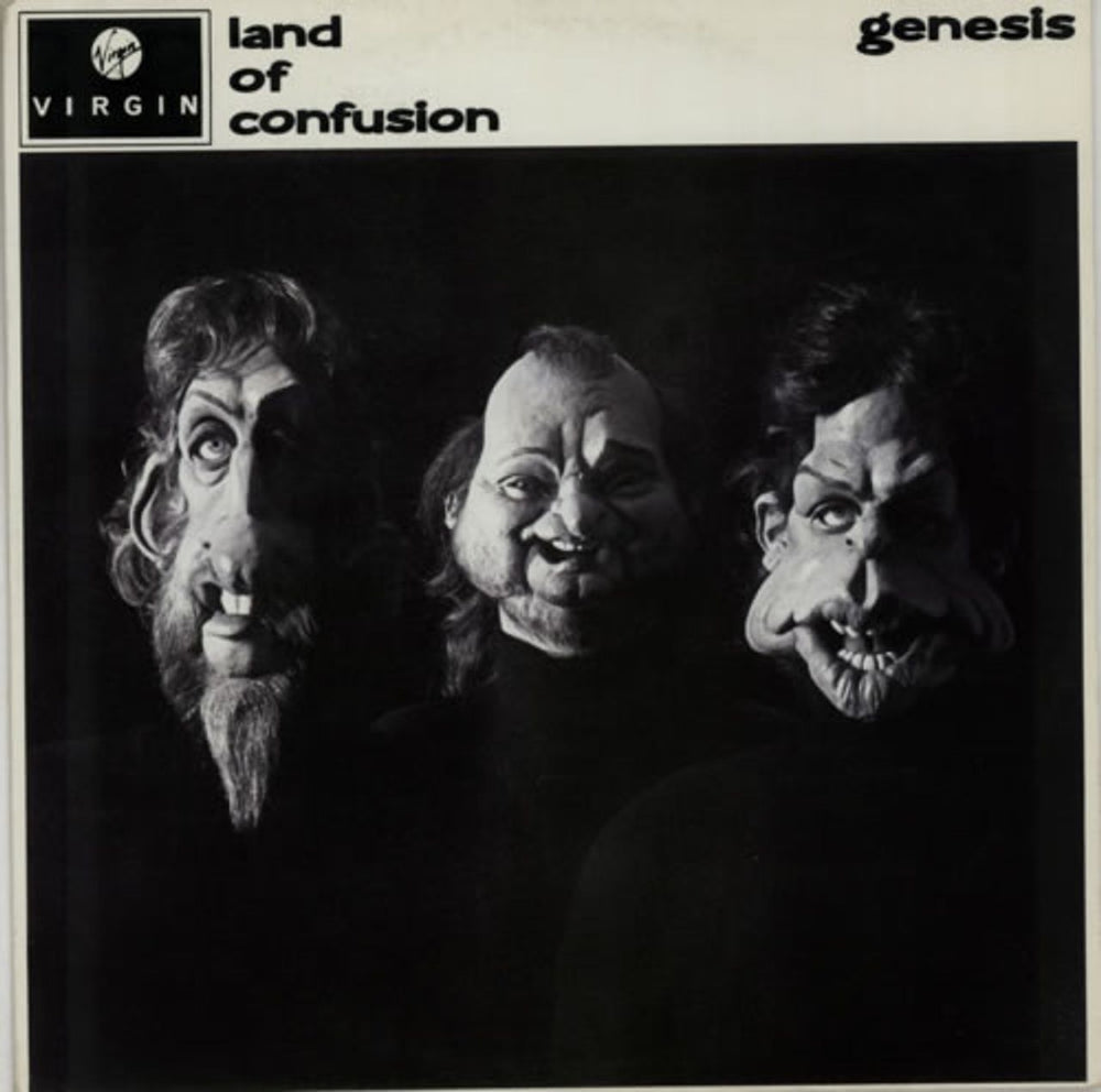 Genesis Land Of Confusion UK 12" vinyl single (12 inch record / Maxi-single) GENS3-12