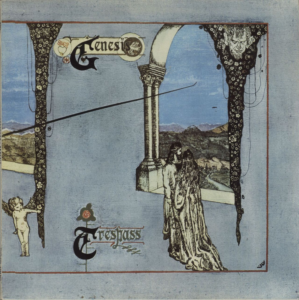 Genesis Trespass Greek vinyl LP album (LP record) 6369905