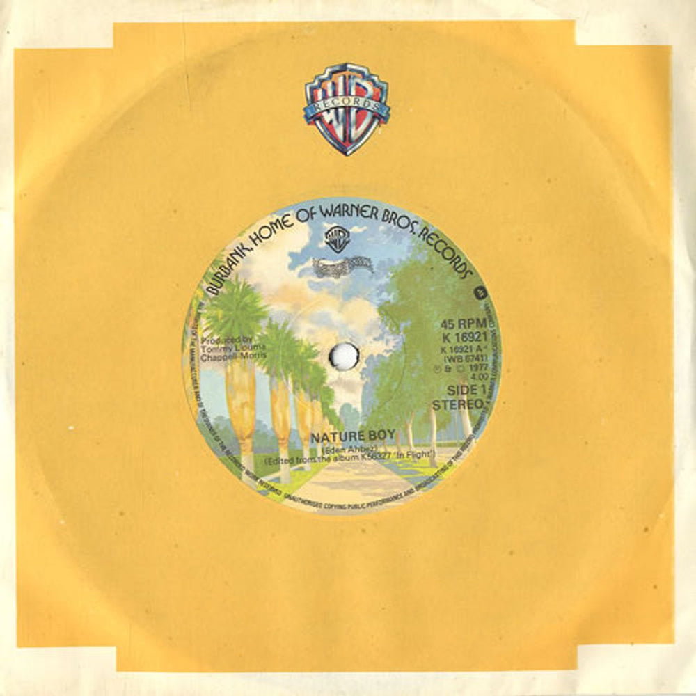 George Benson Nature Boy UK 7" vinyl single (7 inch record / 45) K16921