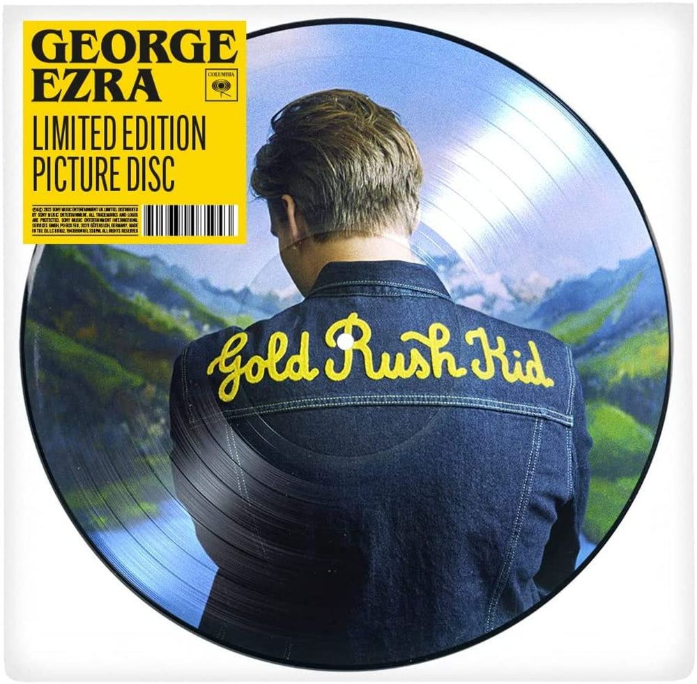 George Ezra Gold Rush Kid UK picture disc LP (vinyl picture disc album) 19439984161