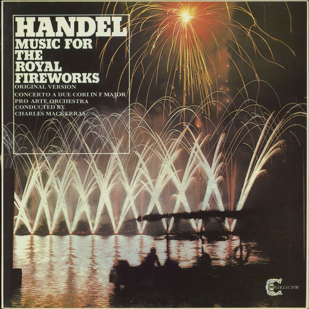 George Frideric Handel Music For the Royal Fireworks UK vinyl LP album (LP record) GSGC2013