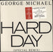 George Michael Hard Day - stickered shrink US 12" vinyl single (12 inch record / Maxi-single) 44-07466