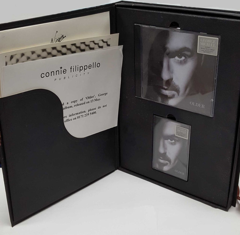 George Michael Older UK Promo CD Album Box Set GEODXOL70098