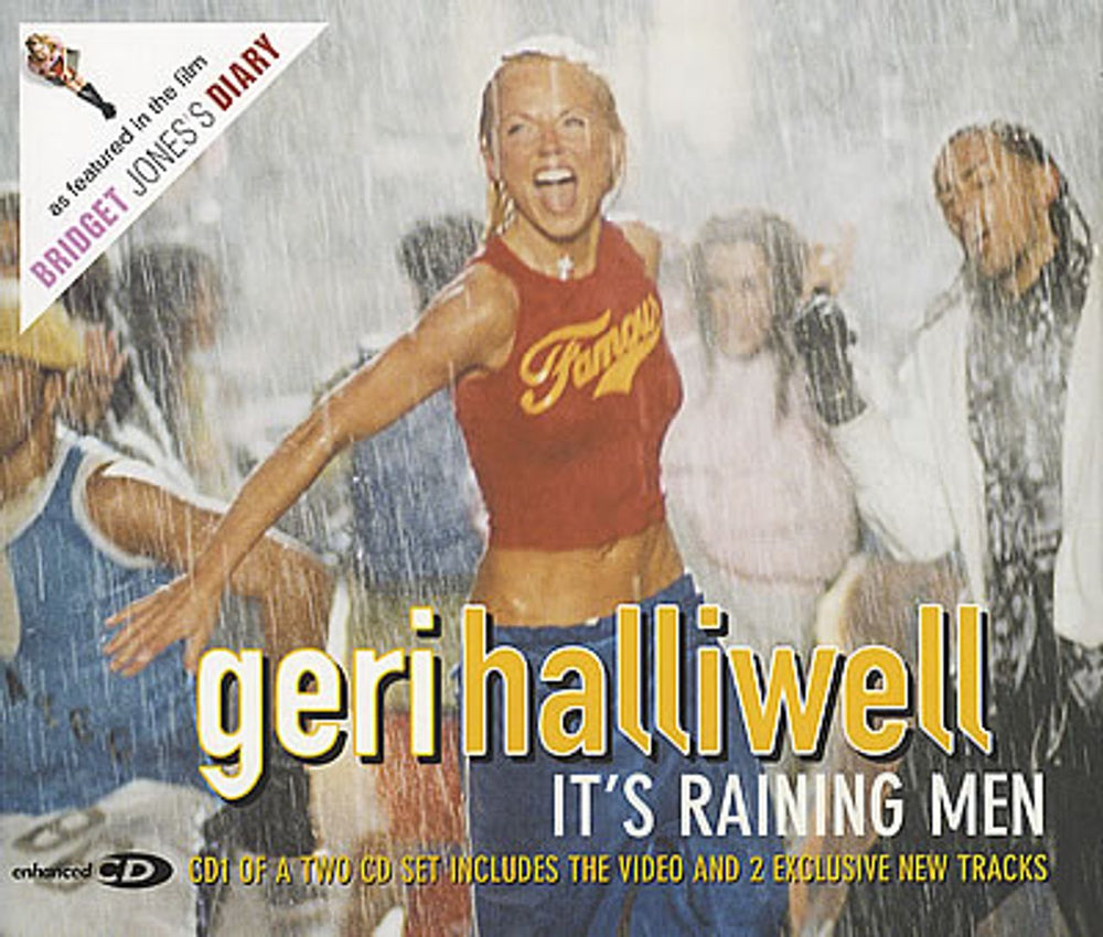 Geri Halliwell It's Raining Men - CD1 UK CD single (CD5 / 5") CDEMS584