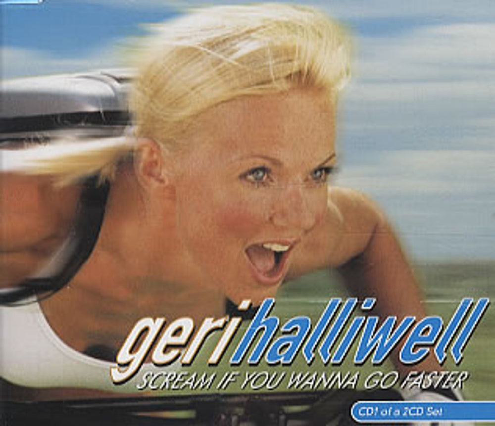 Geri Halliwell Scream If You Wanna Go Faster - 2 x CD set UK 2-CD single set (Double CD single) CDEM/S595