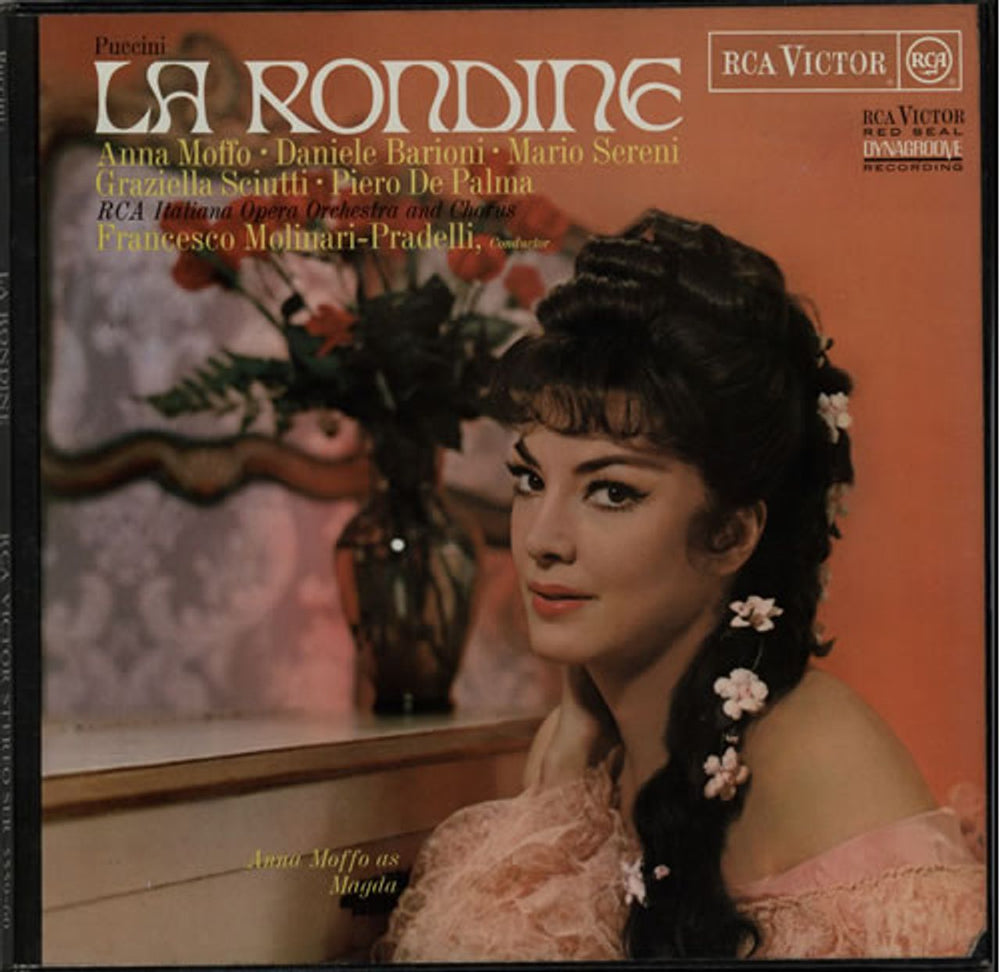 Giacomo Puccini La Rondine UK Vinyl Box Set SER5559-60