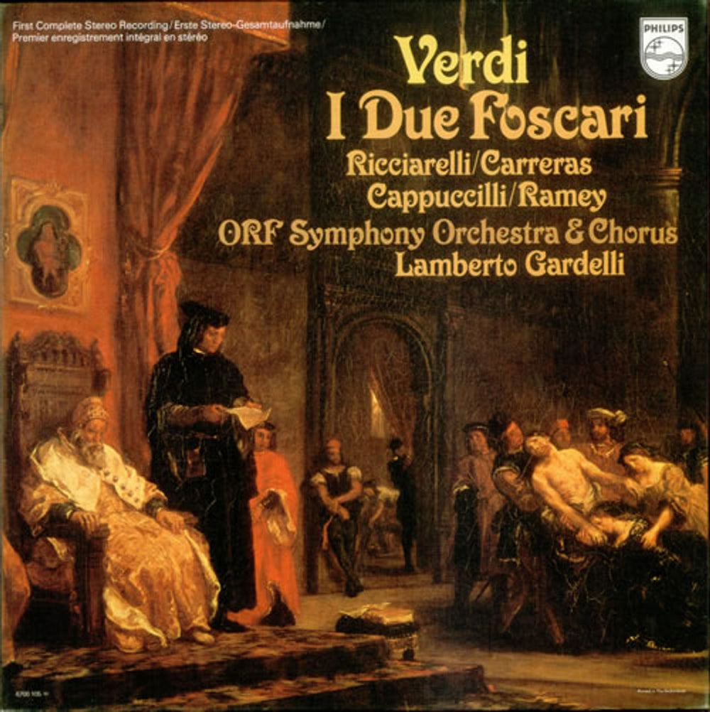 Giuseppe Verdi I Due Foscari Dutch Vinyl Box Set 6700105