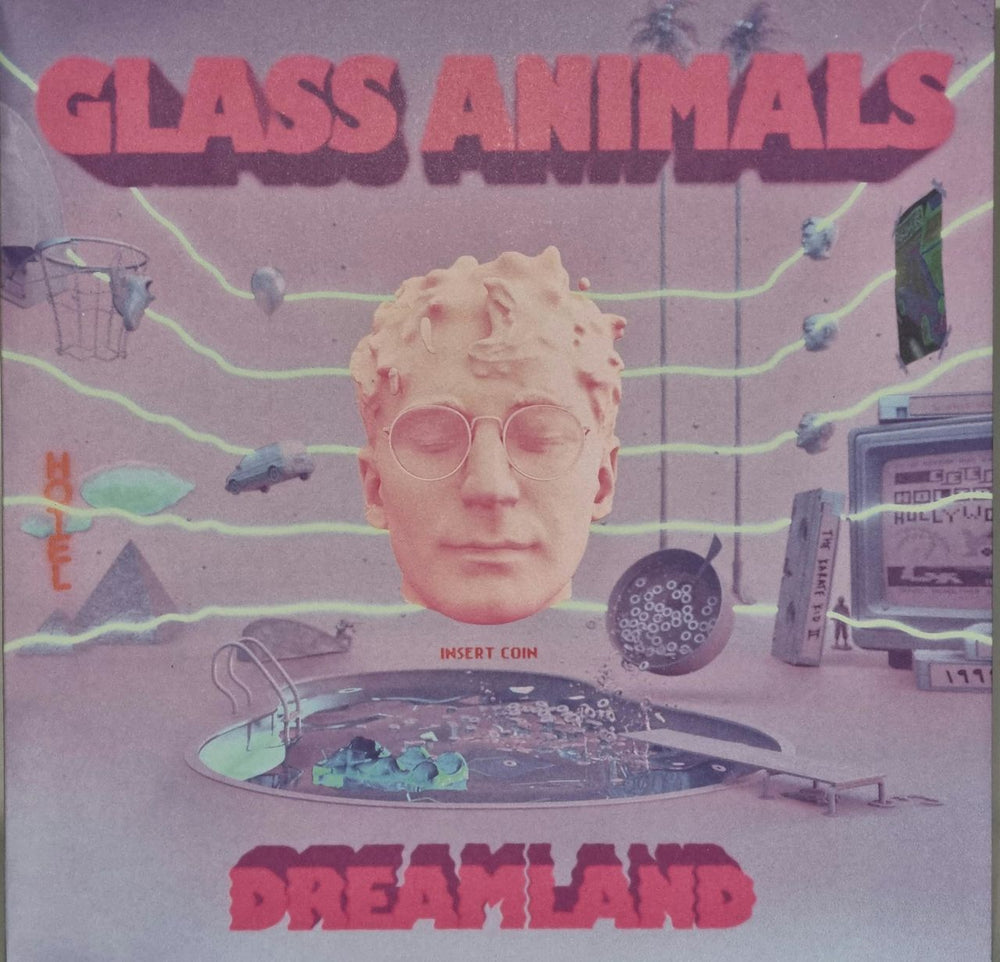 Glass Animals Dreamland - Clear Vinyl + Numbered Pop-Up Sleeve UK vinyl LP album (LP record) BLOOD064