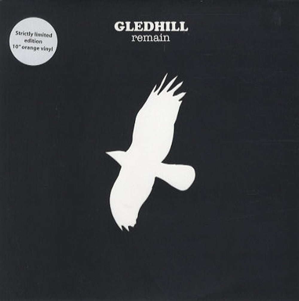 Gledhill Remain UK 10" vinyl single (10 inch record) MX3TN001