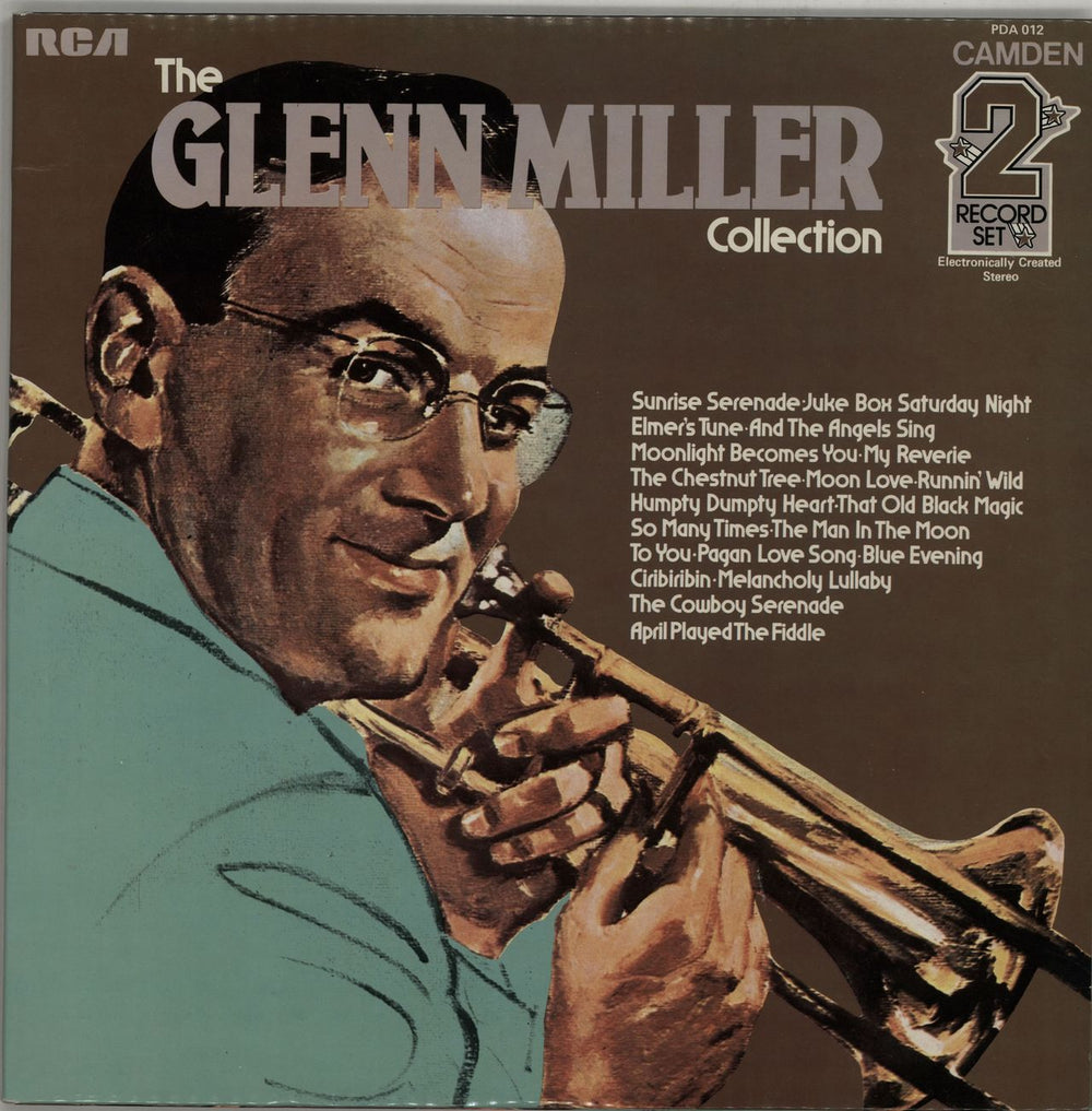 Glenn Miller The Glenn Miller Collection UK 2-LP vinyl record set (Double LP Album) PDA012