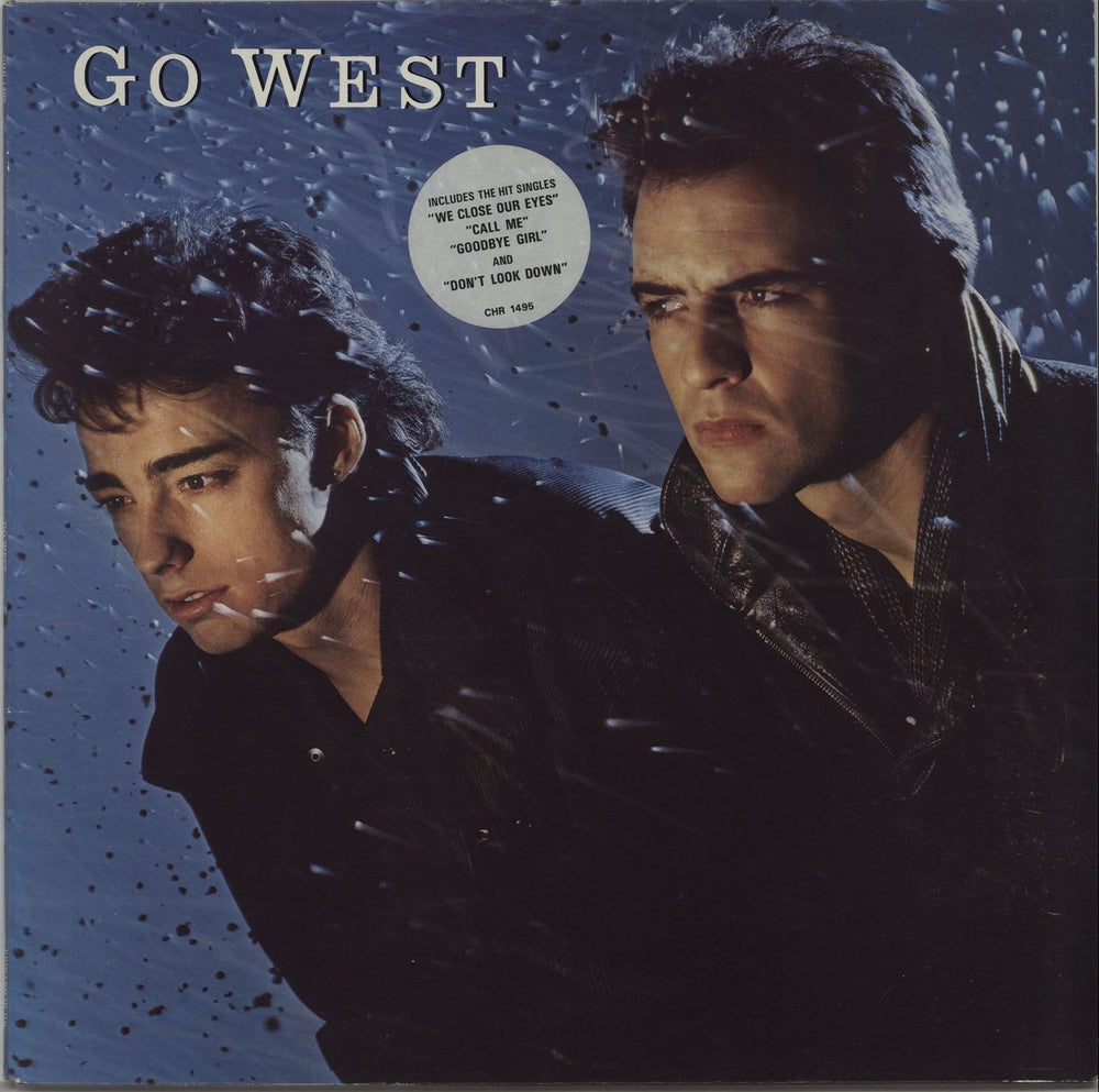 Go West Go West + Merch Insert UK vinyl LP album (LP record) CHR1495