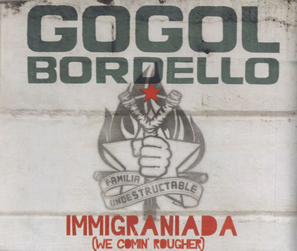 Gogol Bordello Immigraniada [We Comin' Rougher] US Promo CD-R acetate CDR ACETATE