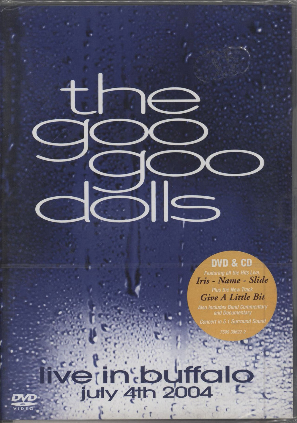 Goo Goo Dolls Live In Buffalo July 4th 2004 - Sealed UK 2-disc CD/DVD set 759938622-2