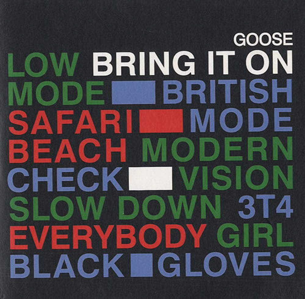 Goose Bring It On - Exclusive Mix UK Promo CD album (CDLP) BRASSIC42CDMRO01