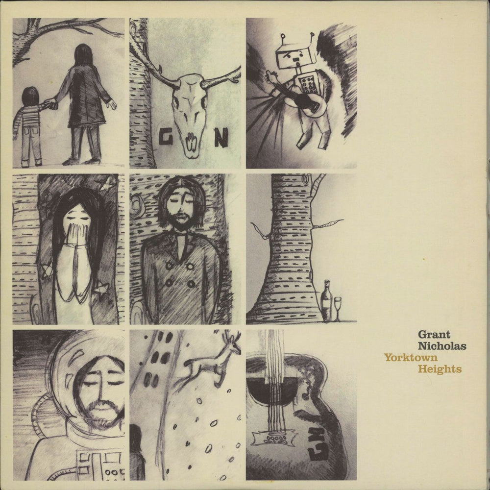 Grant Nicholas Yorktown Heights UK 2-LP vinyl record set (Double LP Album) POPC001LP