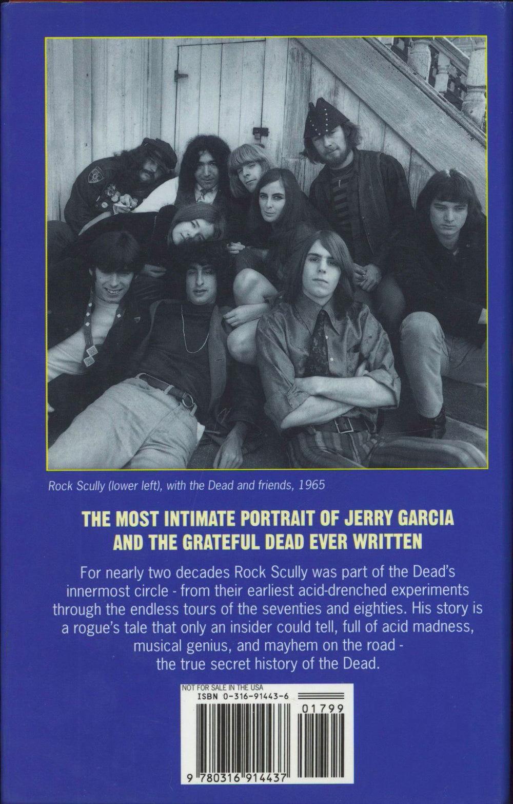 Grateful Dead Living With The Dead - Hardback UK book 9780316914437