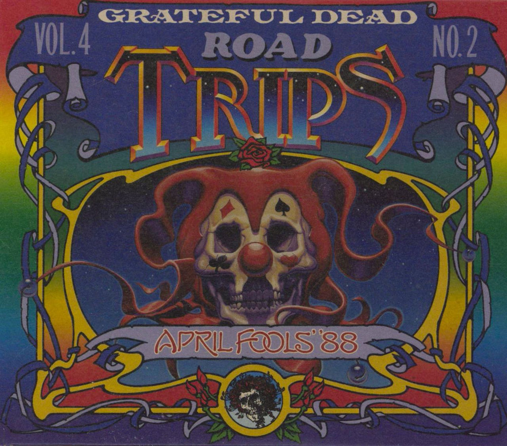 Grateful Dead Road Trips Vol. 4 No. 2: April Fools' '88 US 3-CD album set (Triple CD) GRA2-6019