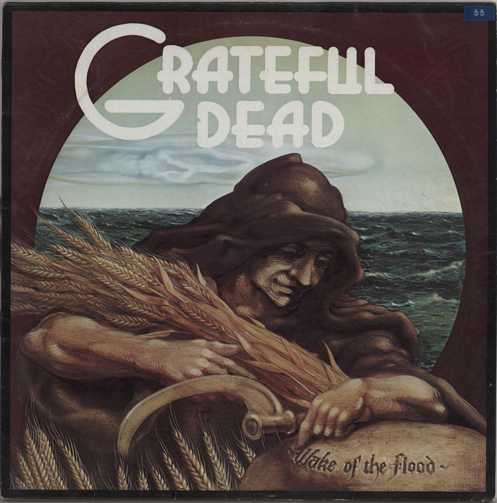 Grateful Dead Wake Of The Flood - VG/EX UK vinyl LP album (LP record) K49301