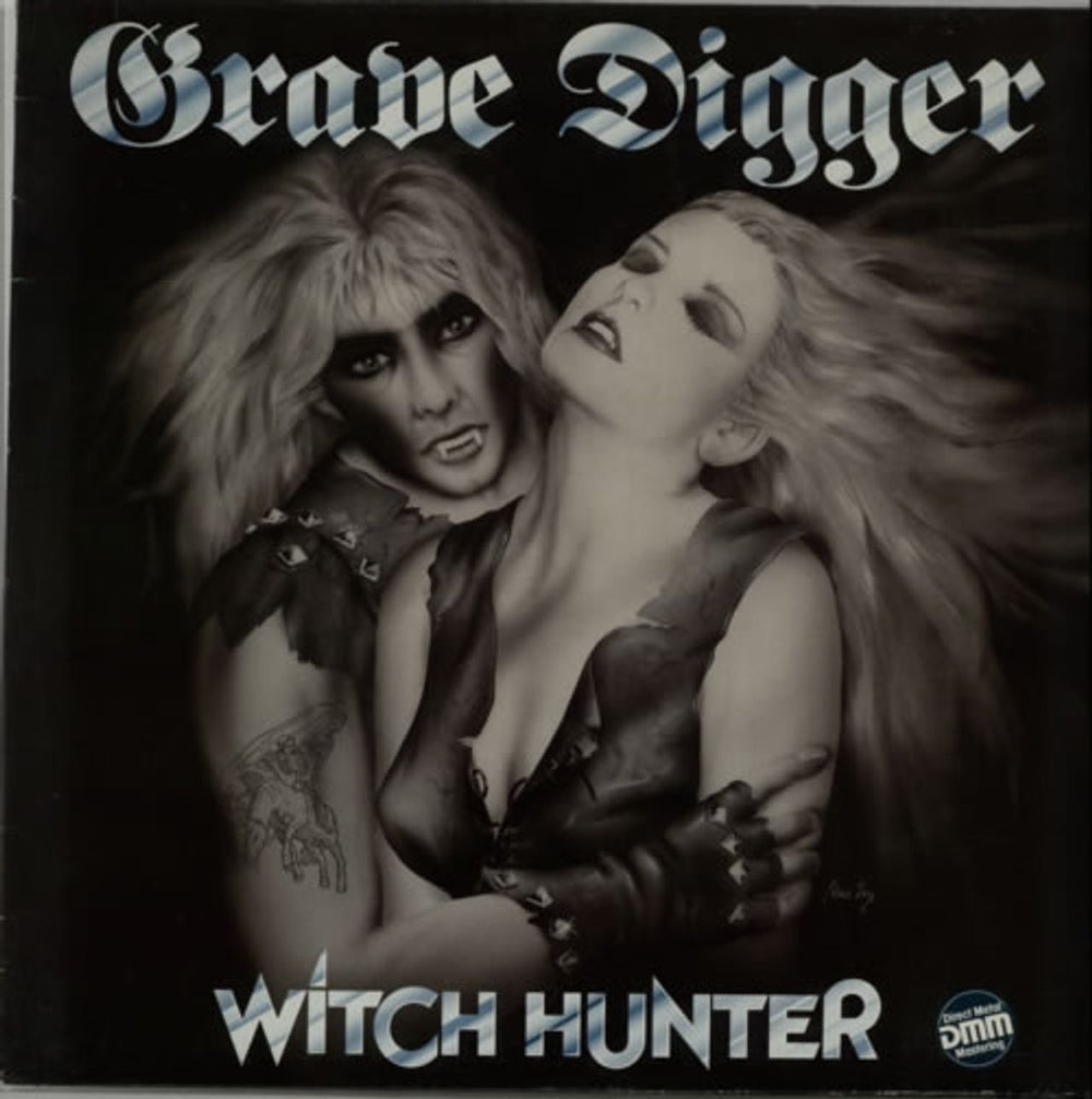 Grave Digger Witch Hunter German vinyl LP album (LP record) N0020