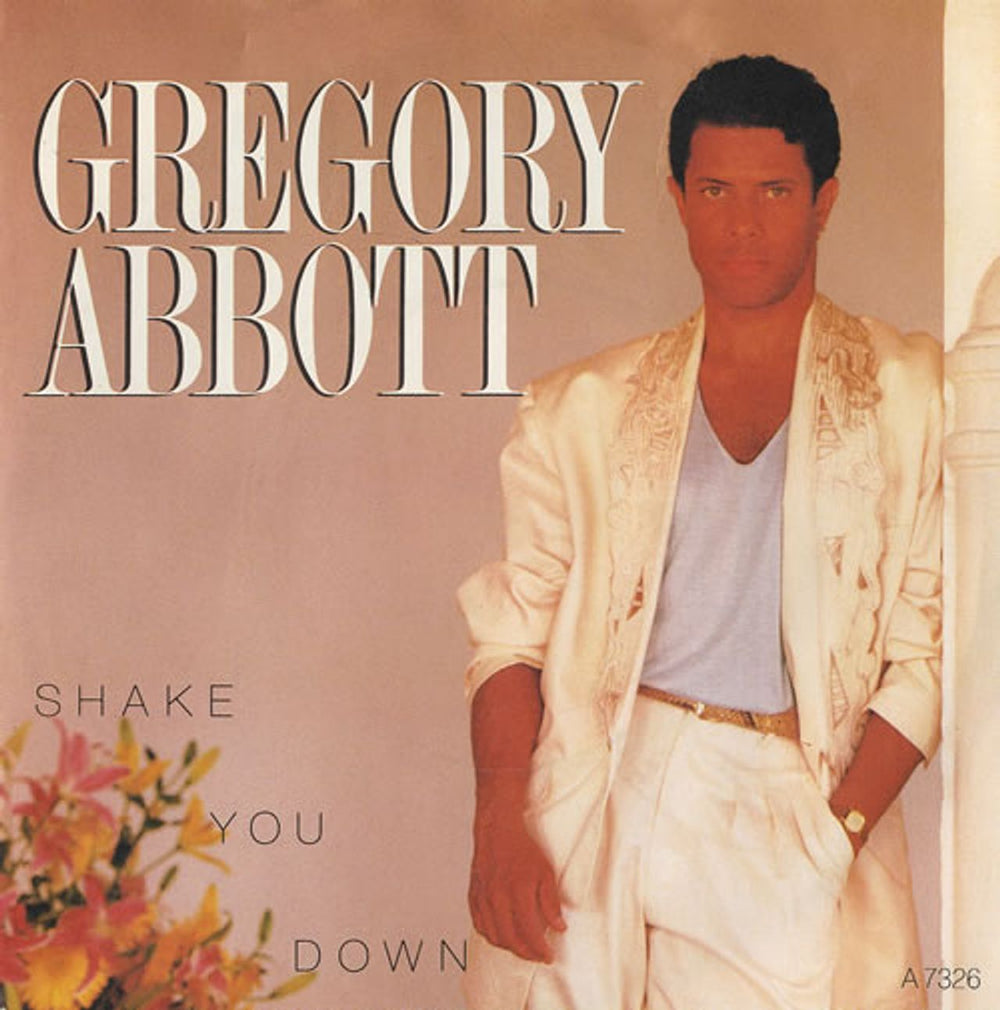 Gregory Abbott Shake You Down - Inj UK 7" vinyl single (7 inch record / 45) A7326