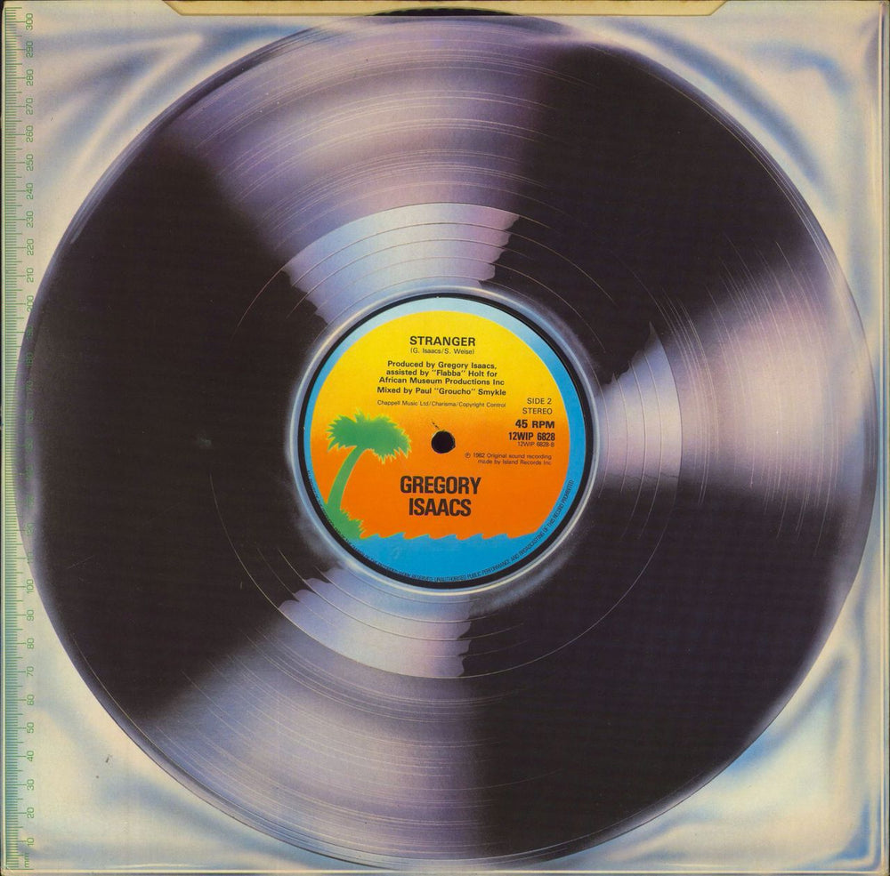 Gregory Isaacs Cool Down The Pace UK 12" vinyl single (12 inch record / Maxi-single)