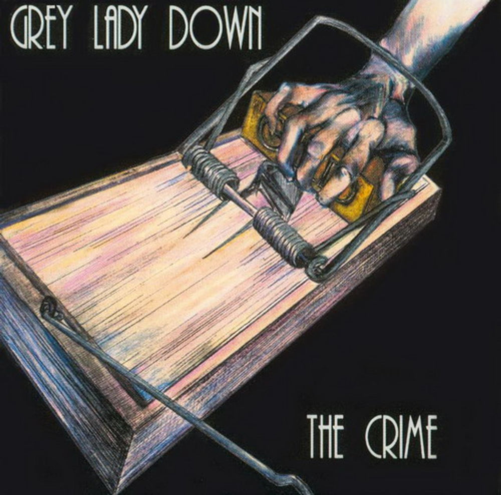 Grey Lady Down The Crime UK CD album (CDLP) CYCL-001