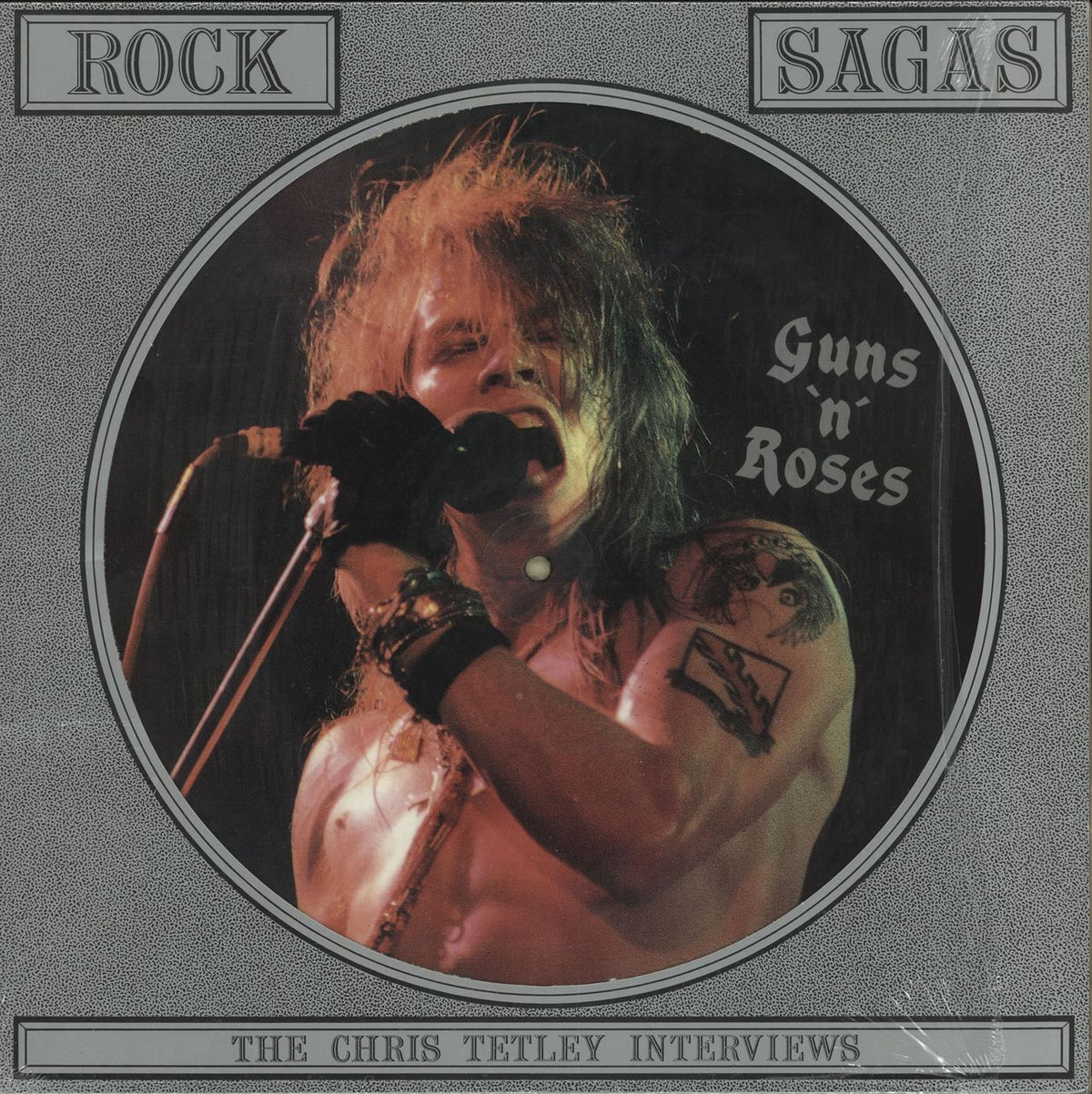 Guns N Roses The Chris Tetley Interviews UK Picture disc LP 